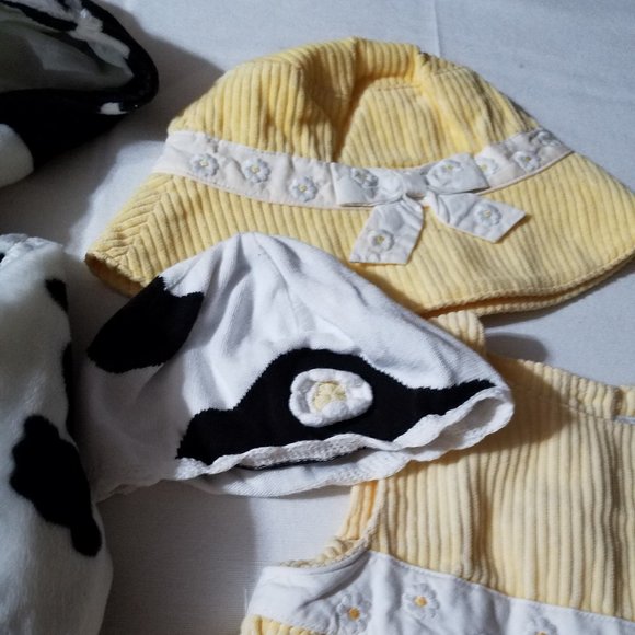 Gymboree Daisy The Cow Used 12-18 month Dress, diaper cover, coat, hat, Outlet N - Picture 4 of 5